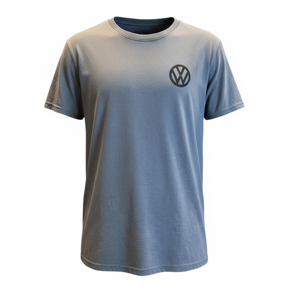 Volkswagen Road Trip Official Licensed Casual Blue Short Sleeve Tee - Picture 4 of 8